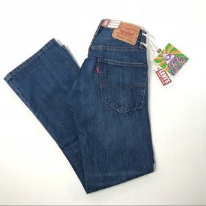 Levis Vintage Mens 505 Selvedge Jeans 26x28 X0101